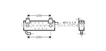 Теплообменник AVA QUALITY COOLING MN3039