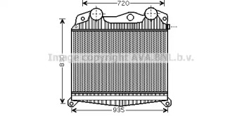 Теплообменник AVA QUALITY COOLING MN4040