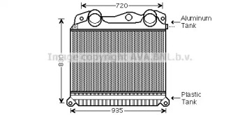 Теплообменник AVA QUALITY COOLING MN4055