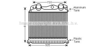 Теплообменник AVA QUALITY COOLING MN4056