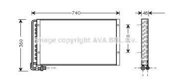 Конденсатор AVA QUALITY COOLING MN5013