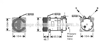 Компрессор AVA QUALITY COOLING MNK048