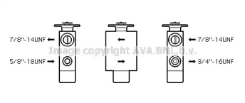 Клапан AVA QUALITY COOLING MS1101