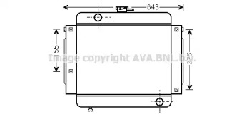 Теплообменник AVA QUALITY COOLING MS2023