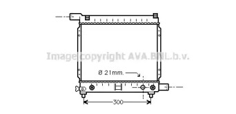 Теплообменник AVA QUALITY COOLING MS2137