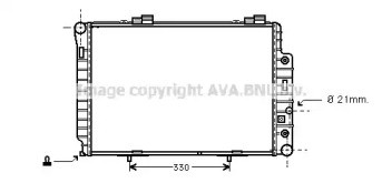 Теплообменник AVA QUALITY COOLING MS2146