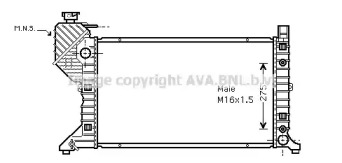 Теплообменник AVA QUALITY COOLING MS2182