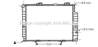 Теплообменник AVA QUALITY COOLING MS2191