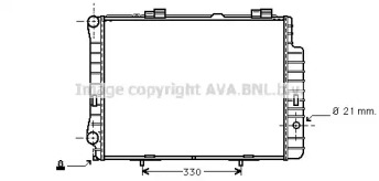 Теплообменник AVA QUALITY COOLING MS2192