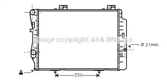 Теплообменник AVA QUALITY COOLING MS2212