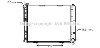 Теплообменник AVA QUALITY COOLING MS2236