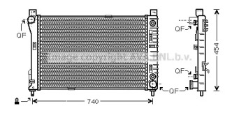 Теплообменник AVA QUALITY COOLING MS2286