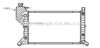 Теплообменник AVA QUALITY COOLING MS2300