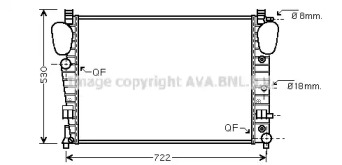 Теплообменник AVA QUALITY COOLING MS2309