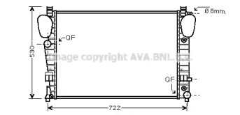 Теплообменник AVA QUALITY COOLING MS2311