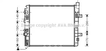 Теплообменник AVA QUALITY COOLING MS2319