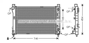 Теплообменник AVA QUALITY COOLING MS2339