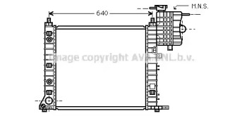 Теплообменник AVA QUALITY COOLING MS2350