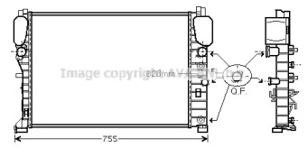 Теплообменник AVA QUALITY COOLING MS2394