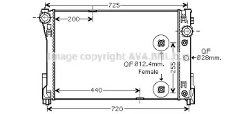 Теплообменник AVA QUALITY COOLING MS2452