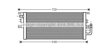 Теплообменник AVA QUALITY COOLING MS2487