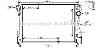 Теплообменник AVA QUALITY COOLING MS2575