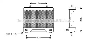 Теплообменник AVA QUALITY COOLING MS3115