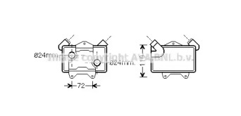 Теплообменник AVA QUALITY COOLING MS3477