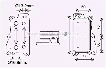 Теплообменник AVA QUALITY COOLING MS3687