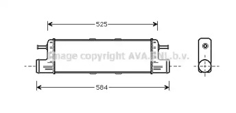 Теплообменник AVA QUALITY COOLING MS4285