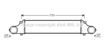 Теплообменник AVA QUALITY COOLING MS4410