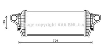 Теплообменник AVA QUALITY COOLING MS4551