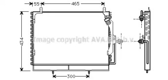 Конденсатор AVA QUALITY COOLING MS5161