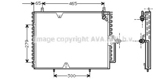 Конденсатор AVA QUALITY COOLING MS5170