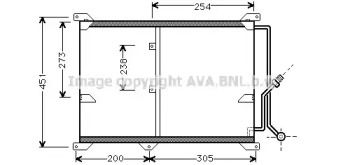 Конденсатор AVA QUALITY COOLING MS5197