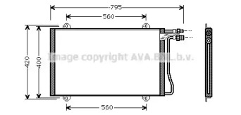 Конденсатор AVA QUALITY COOLING MS5219