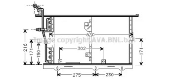 Конденсатор AVA QUALITY COOLING MS5244