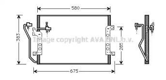 Конденсатор AVA QUALITY COOLING MS5289