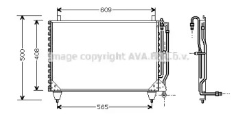 Конденсатор AVA QUALITY COOLING MS5299