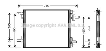 Конденсатор AVA QUALITY COOLING MS5345