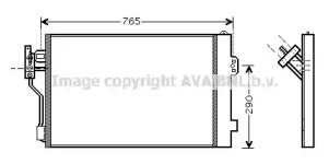 Конденсатор AVA QUALITY COOLING MS5352