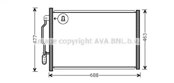 Конденсатор AVA QUALITY COOLING MS5605