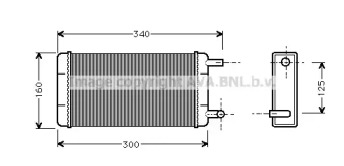 Теплообменник AVA QUALITY COOLING MS6108