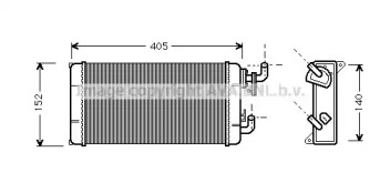 Теплообменник AVA QUALITY COOLING MS6258