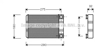 Теплообменник AVA QUALITY COOLING MS6312