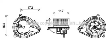 Электродвигатель AVA QUALITY COOLING MS8616