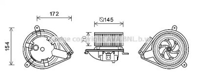 Электродвигатель AVA QUALITY COOLING MS8626