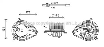 Электродвигатель AVA QUALITY COOLING MS8627