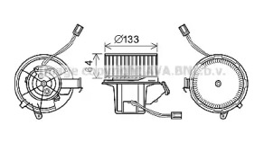 Электродвигатель, вентиляция салона AVA QUALITY COOLING MS8628