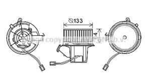 Электродвигатель, вентиляция салона AVA QUALITY COOLING MS8629